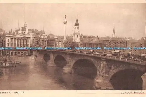 R426821 London Bridge Series A No 17 St Paul Hospital Competition