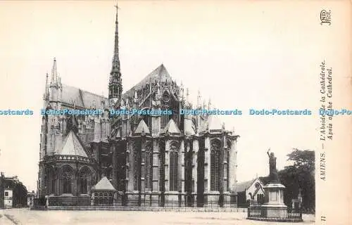 R426995 Amiens Apsis of the Cathedral ND Phot Neurdein et Cie
