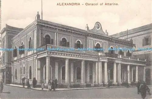 R428100 Alexandria Caracol von Attarine Serie 598 The Cairo Postcard Trust