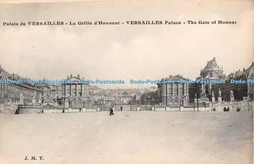 R428154 Palais de Versailles La Grille dEhre Schloss Versailles Das Tor von Ho