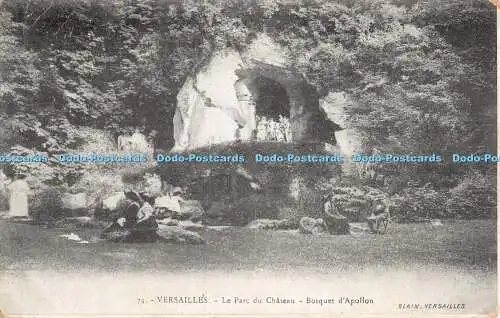 R428264 74 Versailles Le Parc du Chateau Bosquet dApollon Blain Versailles 1909