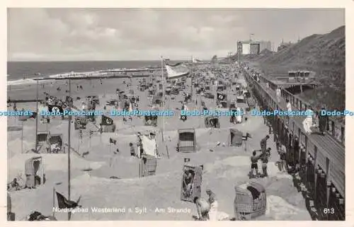 R428319 Nordseebad Westerland a Sylt Am Strande 613 E Rubin