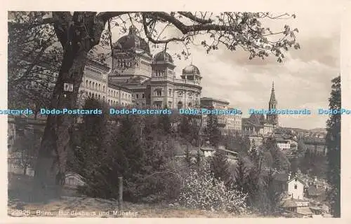 R428561 Bern Bundeshaus und Münster Wehrli A G