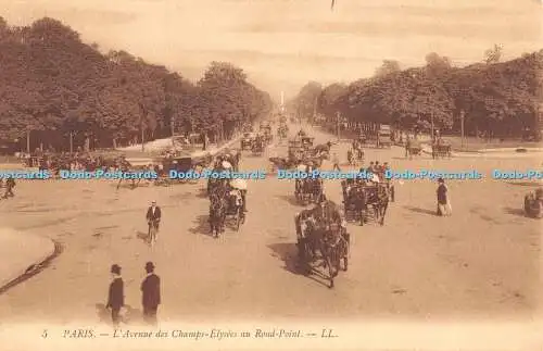 R428784 Paris L Avenue des Champs Elysees au Rond Point LL 5