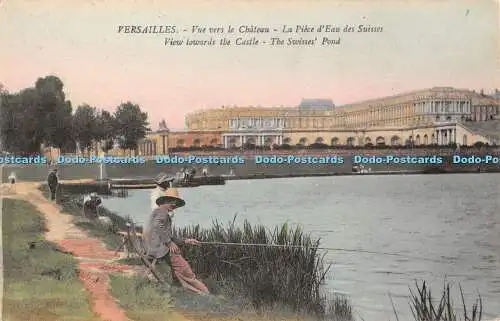 R428868 Versailles Blick Richtung Schloss Der Schweizer Teich Frau Mme Moreau