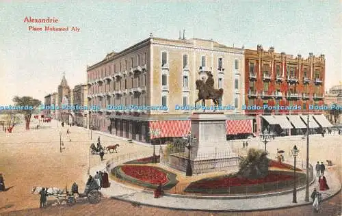 R429121 Alexandrie Place Mohamed Aly The Cairo Postcard Trust Egypte