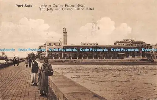 R429208 Port Said The Jetty and Casino Palace Hotel Jetee et Casino Palace Hotel