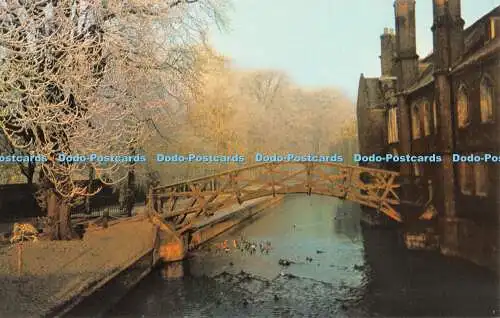 R429267 The Wooden Bridge of Queens College Cambridge 15 A T Narborough