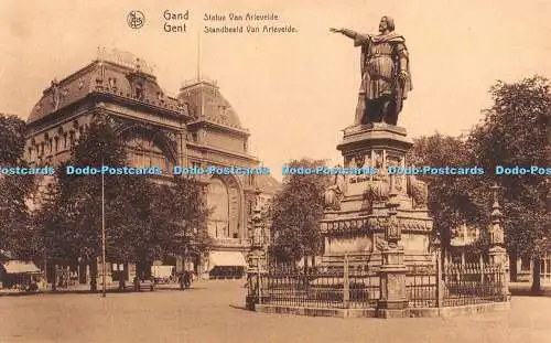 R429408 Nels Gand Statue Van Artevelde Gent Standbeld Van Artevelde Ern Thill
