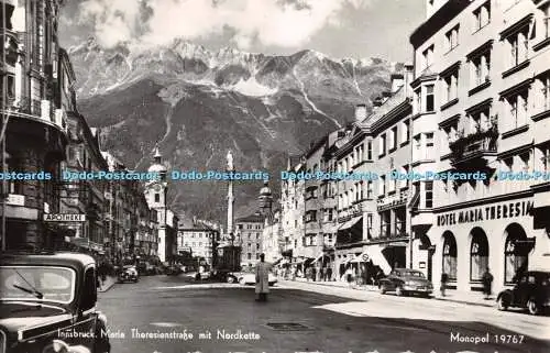 R429793 Innsbruck Maria Theresienstraße mit Nordkette Monopol 19767 Monopol Sch