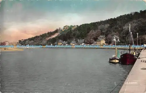 R430304 02426 Houlgate Calvados Le Port de Dives vers Houlgate La Cigogne 1953