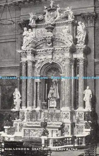 R430723 41134 London Oratory The Lady Altar Grano Serie Photochrom
