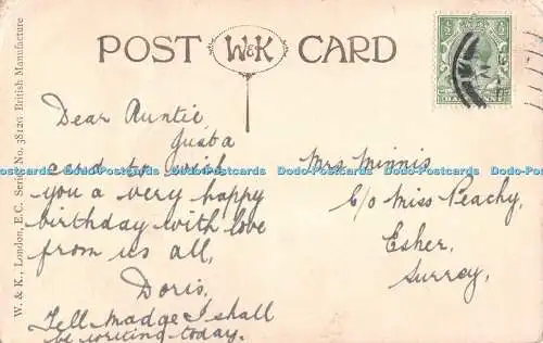 R430887 Gladys Cooper Claude Harris W and K London Series No 3812G