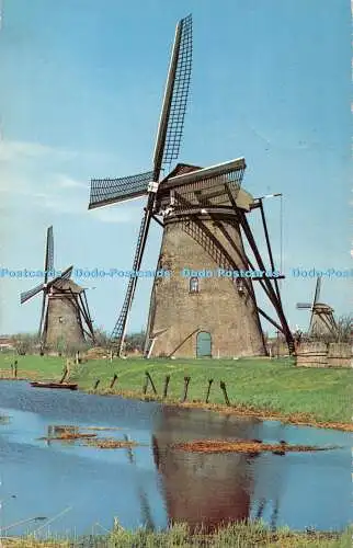 R430947 Holländische Windmühle Hollandse Molen Hollandische Muhle Moulin a Vent A F K H