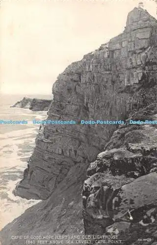R431035 Cape Of Good Hope Left And Old Lighthouse Cape Point 501 164 J V Valenti