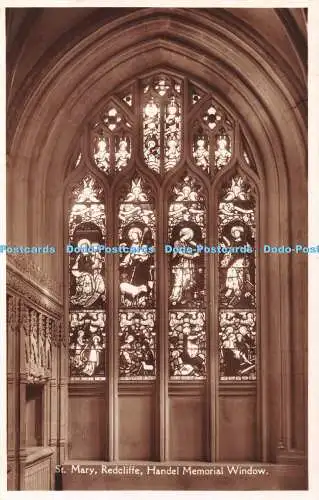 R431425 St Mary Redcliffe Handel Memorial Window P G Warne Limited RP