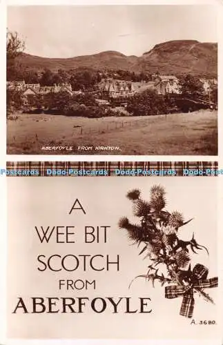 R431489 A Wee Bit Scotch From Aberfoyle A 3680 Valentine and Sons RP