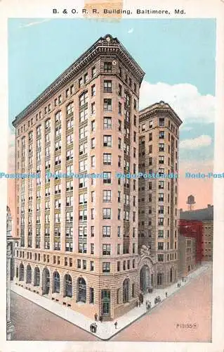 R431512 Md Baltimore B and P R R Building Harry P Cann and Bro