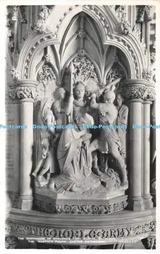 R431759 Exeter Cathedral The Martyrium of England First Martyr St Alban The Mart