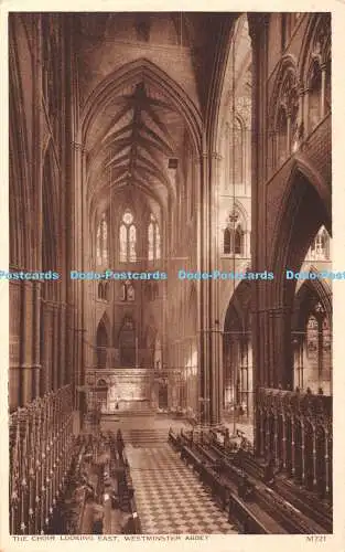 R431814 Westminster Abbey The Choir Looking East Walter Scott