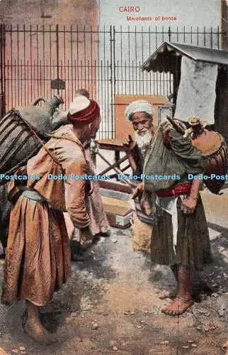 R431921 Cairo Merchants of bonza The Cairo Postcard Trust
