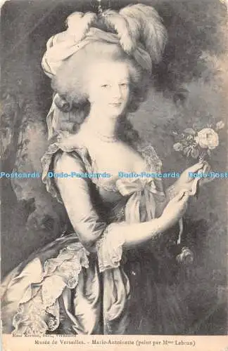 R432233 Musee de Versailles Marie Antoinette peint par Mme Lebrun Mme Moreau