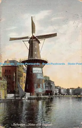 R432302 Rotterdam Molen alte Coolvest Dr Trenkler 1906