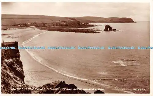 R433694 South Milton Sands and Thurlestone Rock Kingsbridge 208821 Valentines RP