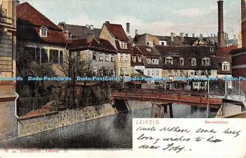 R434014 Leipzig Naundorfchen Dr. Trenkler 1905