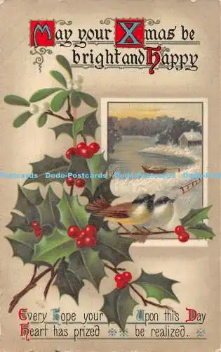 R432969 Möge dein Weihnachten hell und glücklich sein Jede Hoffnung, die du an diesem Tag bist Serie 3