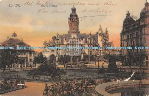 R434179 Leipzig Neues Rathaus V G Friedrich I P 1905 1906