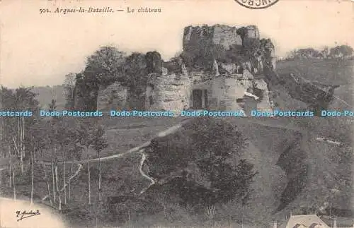 R434184 502 Arques la Bataille Le chateau G Marchaud 1911