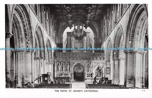 R434225 The Nave St Davids Cathedral D G Hampson RP