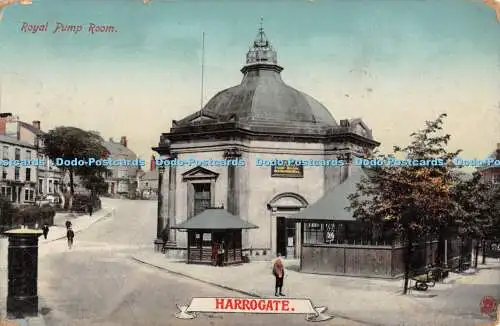 R434337 Royal Pump Room Harrogate A und G Taylors Orthochrome Serie 1916