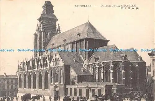 R434451 Bruxelles Eglise de la Chapelle M W G