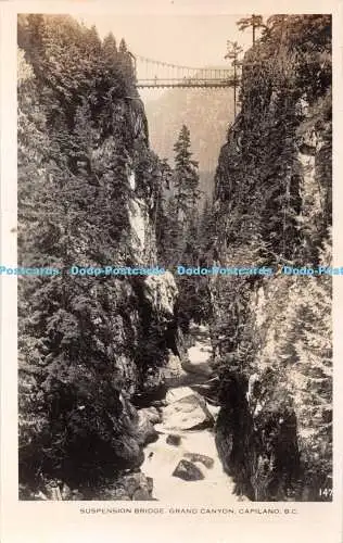 R433422 147 Hängebrücke Grand Canyon Capilano B C Gowen Sutton