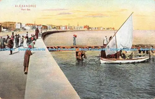 R436043 Alexandrie Port Est The Cairo Postcard Trust Dr. Trenkler Ala 26