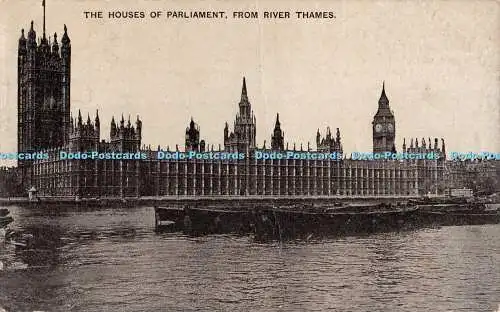 R434651 The Houses of Parliament From River Thames The Auto Photo Series