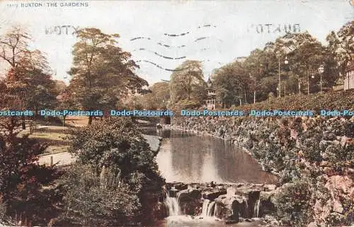 R436151 Buxton The Gardens Photochrom Celesque Serie 1919