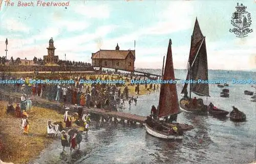R433600 The Beach Fleetwood 1909 H H Nicksons Serie