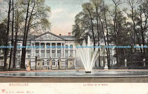 R436241 Bruxelles Le Palais de la Nation D T C Dr Trenkler
