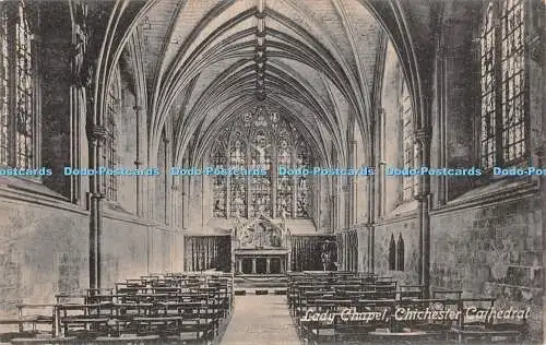 R433637 Lady Chapel Chichester Cathedral Valentines Serie