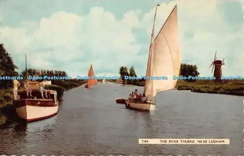 R436285 The River Thurne Near Ludham H Coates 1961