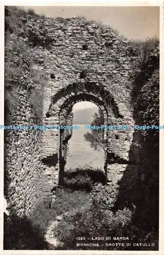 R438364 1283 Lago du Garda Sirmione Grotte di Catullo De Lucia Brescia G De Luci