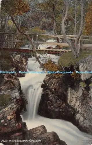 R436492 Falls on the Cunack Kingussie D and S K Ideal Series Davidson Fine Art C