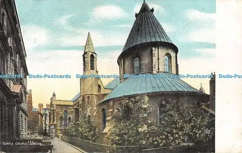 R435038 London Temple Church G D und D L 1906