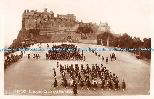 R438560 Edinburgh Castle and Esplanade RP