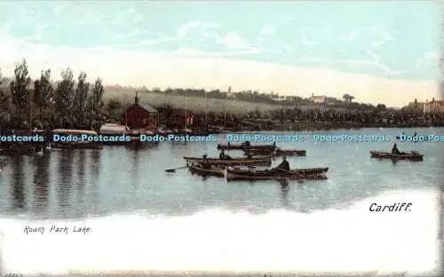 R435065 Cardiff Roath Park Lake Hartmann