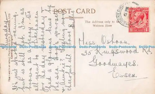 R438779 Keswick Derwentwater Friar Crag G P Abraham 1919