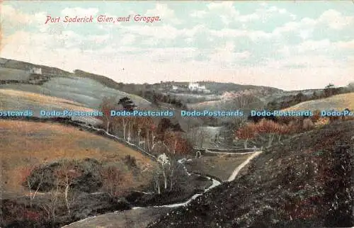 R435299 Port Soderick Glen and Grogga The Manx National Post Card 1906